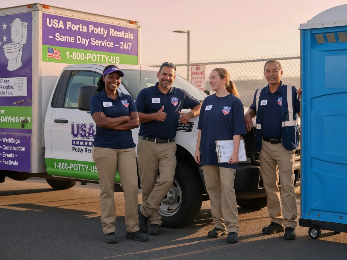 Porta Potty Rental company in Rex, NC